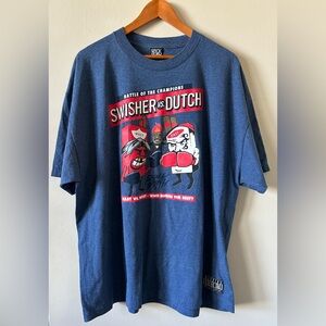Rocksmith Limited Edition "Swishers VS. Dutches" 2XL Men's Graphic Tee!